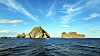 The Dokdo Islands seen on Oct. 25, 2024 [DAEZER SHIPPING]
