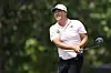 Lee Kyoung-hoon plays his shot from the 10th tee during the second round of the 3M Open at TPC Twin Cities on July 26 in Blaine, Minnesota. [GETTY IMAGES]