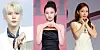 From left are NCT member Doyoung, ITZY's Yeji and Twice's Nayeon [NEWS1, YONHAP]