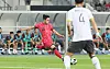 Korea's Lee Dong-gyeong shoots during an EAFF E-1 Championship at Yongin Mireu Stadium in Yongin, Gyeonggi on July 7. [YONHAP]
