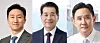 HD Hyundai CEO Chung Ki-sun, left, Posco Group Chairman Chang In-hwa, center, and Korea Zinc Chairman Choi Yun-birm [HD HYUNDAI/POSCO/KOREA ZINC]