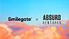Logos for Smilegate and Absurd Ventures [SMILEGATE]