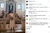 Pictures of actor Rhee Min-jung taken in front of a sculpture of Jesus inside a church in Venice uploaded on the actor's Instagram account [SCREEN CAPTURE]
