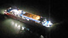The Mokpo Coast Guard conducts a rescue operation after the Queen Jenuvia 2 ran aground near Jokdo, Jangsan-myeon, Shinan County, South Jeolla, at around 8:17 p.m. on Nov. 19. [MOKPO COASTS GUARD]