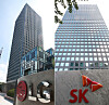 Headquarters of SK Innovation and LG Chem in Seoul. [YONHAP]