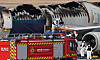 Authorities from the Transportation Ministry and a French agency in charge of civil aviation accidents begin a joint investigation into a fire-destroyed Air Busan plane on February. [SONG BONG-GEUN]