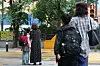 Parents take their kids to school in Seoul on May 16. [NEWS1]