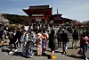 Tourists in Kyoto, Japan [REUTER/YONHAP]