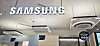 The one-way cassette air conditioner system by Samsung Electronics is on display at a store in Bangkok, Thailand, on June 12. [NEWS1]