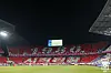 A large-scale card stunt is displayed at Goyang Stadium in Goyang, Gyeonggi, during a 2026 World Cup qualifier between Korea and Jordan on March 25. [KFA]