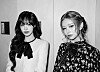 IVE members Liz, left, and Rei [MAISON VALENTINO]