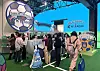 People browse products at the K League X Sanrio Characters pop-up event held at the Musinsa Store Seongsu@DaelimChanggo in Seongsu-dong, eastern Seoul, on May 1. [YOON SEUNG-JIN]