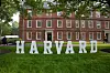 A sign is seen at the Harvard University campus in Cambridge, Massachusetts, on May 27. Harvard students protested after the U.S. government said it intends to cancel all remaining financial contracts with the university, President Donald Trump's latest attempt to force the prestigious institution to submit to unprecedented oversight. [AFP/YONHAP]
