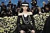 Jennie attends The Metropolitan Museum of Art's Costume Institute benefit gala celebrating the opening of the ″Superfine: Tailoring Black Style″ exhibition on Monday, May 5, 2025, in New York. [AP/YONHAP]