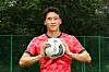 Pohang Steelers’ Lee Tae-seok during an interview with the JoongAng Ilbo at Jung Dae Bu High School in Gangnam District, southern Seoul, on June 30. [KIM JONG-HO]