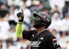 Mel Rojas Jr. of the KT Wiz celebrates after hitting a three-run home run against the Doosan Bears on Oct. 3 at Jamsil Baseball Stadium in southern Seoul. [NEWS1]