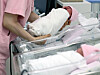 A newborn cries in the neonatal unit at Korea University Guro Hospital in Guro District, western Seoul, on May 28. [NEWS1]