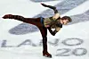 Ilia Malinin competes in the Men's Single Skating Short Program of the Figure Skating competitions at the Milan-Cortina 2026 Winter Olympic Games in Milan on Feb. 10. [EPA/YONHAP]