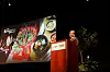 Hyundai Motor CEO Chang Jae-hoon speaks at a signing ceremony held at Georgia Tech on Tuesday. [HYUNDAI MOTOR]