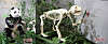 Taxidermized body and bones of Xin Nier - Fu Bao's grandmother [SCREEN CAPTURE]