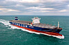 A container carrier built by Samsung Heavy [HD KOREA SHIPBUILDING & OFFSHORE ENGINEERING]