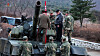 In this footage released by Pyongyang's state-controlled Korean Central Television on Monday, North Korean leader Kim Jong-un inspects a tank during a visit to the Seoul Ryu Kyong Su Guards' 105th Tank Division and the First Tank Armored Infantry Regiment the previous day. [YONHAP]
