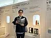 Seo Jeong-min, creative director of the design studio Ordinary People, poses at the 'DDP Open Curating Archive' exhibition at the Dongdaemun Design Plaza in central Seoul on March 11. [SHIN MIN-HEE]