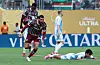 Fluminense's Juan Freytes celebrates scoring during the Club World Cup match against Ulsan HD at MetLife Stadium in New Jersey, United States, on June 21. [REUTERS/YONHAP]