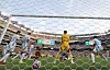 Fluminense's defender Juan Pablo Freytes celebrates after scoring during the Club World Cup match against Ulsan HD at MetLife Stadium in New Jersey, United States, on June 21. [AFP/YONHAP]