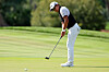 C.T. Pan putts on the seventh green during the second round of The Players Championship on the Stadium Course at TPC Sawgrass in Ponte Vedra Beach, Florida on Friday.  [GETTY IMAGES]