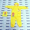 A raincoat exceeds the allowable length for back adjustment tabs. [SEOUL METROPOLITAN GOVERNMENT]