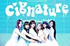 Girl group cignature poses for the cameras at Shinhan Sol Pay Square in Mapo District, western Seoul. [J9 ENTERTAINMENT]
