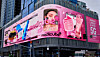 Korean cosmetics company APR's media facade advertisement in the United States [APR]