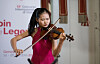Violinist Kim Hyun-seo competes in the first round of the 58th Premio Paganini Competition held in Genoa, Italy, from Oct. 14 to 26, in this undated photo provided by Kumho Cultural Foundation. [YONHAP]