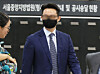 Yun Young-ho, the former head of the Unification Church’s World Headquarters, appears at the Seoul Central District Court in Seocho District, southern Seoul, on July 30 for a pretrial detention hearing. [YONHAP]