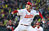 SSG Landers pitcher Kim Kwang-hyun pitches during a KBO game against the Kia Tigers at Incheon SSG Landers Field in Incheon on May 11. [YONHAP]