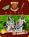 Girl group Weeekly will kick off its first tour across the Americas in September. [IST ENTERTAINMENT]