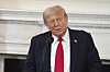 U.S. President Donald Trump speaks during the White House Faith Office Luncheon in the State Dining Room in Washington on July 14. [AP/YONHAP]