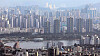 Apartments along the Han River in Seoul are seen from Namsan Tower on Oct. 1. [NEWS1]