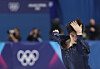 Cha Jun-hwan of Korea performs his short program in the men's singles figure skating competition at the Winter Olympics at Milano Ice Skating Arena in Milan on Feb. 10. [YONHAP]