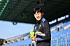 Korea's Lee Kang-in looks on during training at Icahn Stadium in New York on Sept. 4. [YONHAP]