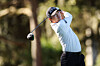 Ok Tae-hoon of Korea plays a shot from the eighth tee during the first round of PGA TOUR Q-School presented by Korn Ferry on the Dye's Valley Course at TPC Sawgrass in Ponte Vedra Beach, Florida, on Dec. 11. [AFP/YONHAP]