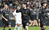 FC Spear's Park Ji-sung celebrates scoring during the Nexon Icons Match against Shield United at Seoul World Cup Stadium in western Seoul on Oct. 20, 2024. [NEWS1]