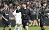 FC Spear's Park Ji-sung celebrates scoring during the Nexon Icons Match against Shield United at Seoul World Cup Stadium in western Seoul on Oct. 20, 2024. [NEWS1]