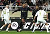 FC Spear's Thiery Henry dribbles the ball during the Nexon Icons Match against Shield United at Seoul World Cup Stadium in western Seoul on Oct. 20, 2024. [YONHAP]