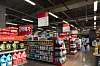 Nonfood products are relegated to a few small sections of a Homeplus Mega Food Market in Gangseo District, western Seoul. [CHO YONG-JUN]