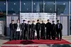 Dance crew We Dem Boyz poses for a photo during a red carpet event ahead of the 2025 Choreo Awards hosted by the Korea Choreography Copyright Association (KCCA) held at the Yes24 Live Hall in eastern Seoul on Jan. 24. [KCCA]