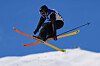 Norway's Tormod Frostad practices during a freestyle skiing slopestyle training session at the 2026 Winter Olympics in Livigno, Italy, on Feb. 5.  [AP/YONHAP]