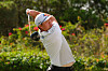 Im Sung-jae plays his shot from the third tee during the third round of the Hero World Challenge 2024 at Albany Golf Course on Dec. 7, 2024 in Nassau, Bahamas. [AFP/YONHAP]