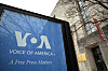 A view of the Voice of America (VOA) building, a day after more than 1,300 of the employees of the media broadcaster, which operates in almost 50 languages, were placed on leave in Washington on March 16. [REUTERS/YONHAP]